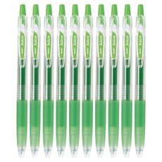 PILOT 百樂 果汁筆 0.7mm LJU-10F, 蘋果綠, 10個