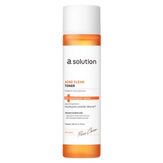 a solution Acne Clear舒緩化妝水, 200ml, 1瓶