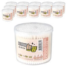 가성비으뜸 멸균 종이면봉, 300개입, 12개