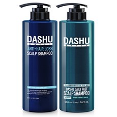 DASHU 韓方黃金強健髮根洗髮精 500ml+韓方養髮洗髮精 500ml, 1套