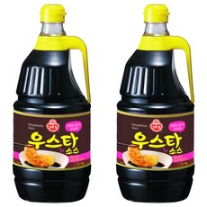 [오뚜기] 우스타 소스, 2.1kg, 2개