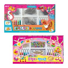 아모스 글라스데코 썬데코 모빌 2 + 쥬얼리 썬데코 2, 혼합색상, 1세트