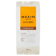 DONGSUH 東西食品 歐式烘焙咖啡豆, 1個, 原豆(未研磨), 400g