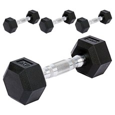 아리프 냄새없는 PEV 헥사곤 덤벨, 3kg, 4개