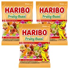 HARIBO 哈瑞寶 果味布希果凍, 200g, 3個