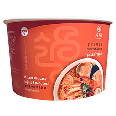 老鍋米粉 泰式冬蔭功風味湯米粉, 70g, 1入