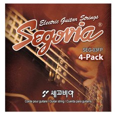 Segovia 電吉他弦 0942 4組, 單一商品, 單一顏色, 4個
