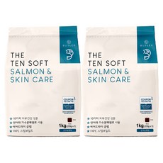 더텐소프트 강아지 기능성 사료, 피부/피모, 1kg, 2개