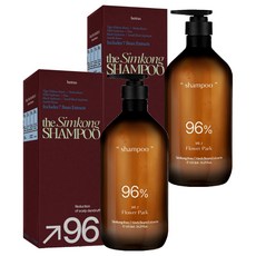 헤트라스 심콩 두피볼륨 탈모완화 기능성 샴푸 플라워파크, 1.013L, 2개