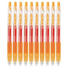 PILOT 百樂 果汁筆 0.7mm LJU-10F, 杏橘色, 10個