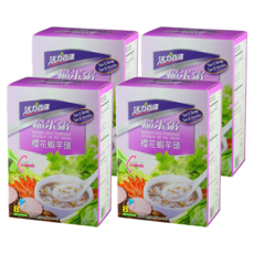 活力百匯 沖泡粥品 櫻花蝦芋頭糙米粥 葷 6包, 40g, 4盒