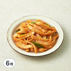 강남밥상 간장 어묵볶음, 100g, 6개