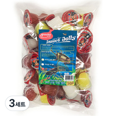그로비타 곤충 젤리 3가지맛 50p 세트, 혼합색상, 3세트