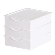 Decor's Inn Pinkbly 內衣收納袋 3 件套白色, 1套