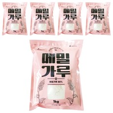한울식품 메밀가루, 1kg, 5개