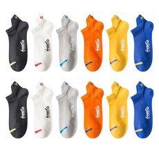 男款運動短襪 10雙組, 隨機出貨