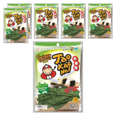 TAO KAE NOI 小老板 厚片海苔 原味, 32g, 6包
