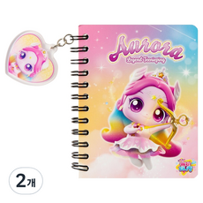STUDIO EIGHT 奇妙萌可5 配件筆記本 70張, 極光萌可, 2個