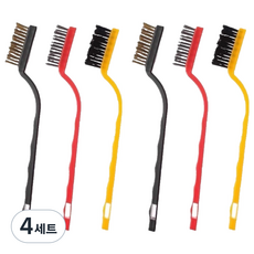 Sura Art 輕量清潔刷3件組, 混色, 4套