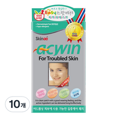 스킨애 아크윈 스팟패치 살구색, 60개입, 10개