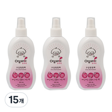 인터펫코리아 오가닉 애견용 구강청결제, 200ml, 15개