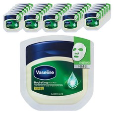 바세린 수분 시트 마스크, 1개입, 60개