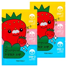 토니모리 집나간 딸기씨 3 STEP 코팩, 1개입, 2개