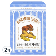 SSANGGYE 香甜微苦肉桂生薑茶, 10入, 2個, 2g