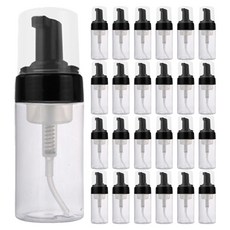 化妝品精華補充容器 100ml, 黑色, 25瓶