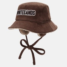 whitesands 兒童燈芯絨護耳兒童Aiden漁夫帽