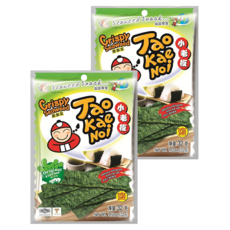 TAO KAE NOI 小老板 厚片海苔 原味, 32g, 2包