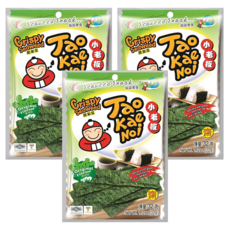 TAO KAE NOI 小老板 厚片海苔 原味, 32g, 3包