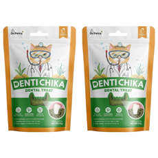 Dr.Petra 沛特拉醫生 貓咪潔牙餅, 雞肉口味, 2包, 70g