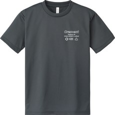 크로스써드먼트 남녀공용 스포츠 오디너리 드라이 쿨 반팔 티셔츠 CRE2101ATHR