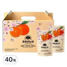 Brolo Real Juice 柑橘汁立袋式, 90ml, 40個