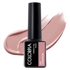 Colorpia 一步式純色凝膠指甲油, 1個, 010 糖霜玫瑰, 6g