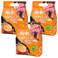MOCCA 摩卡 三合一白咖啡, 36g, 15條, 3袋