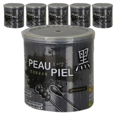 포피엘 흑종이면봉, 6개, 200개입