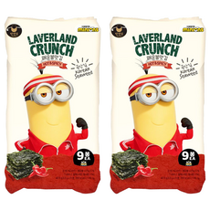 MANJUN 韓國小小兵海苔 火辣口味, 4.5g, 18個