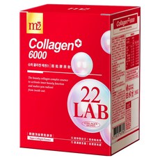 m2 美度 22 LAB超能膠原飲 8包 Set, 韓國TOP雙胜肽原 1000Da小分子 6000mg, 50ml, 1盒