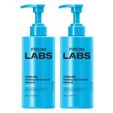 프롬랩스 퓨리파잉 비듬 개선 지성 샴푸, 2개, 500ml