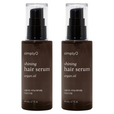 simplyO 亮澤護髮精華油, 80ml, 2瓶