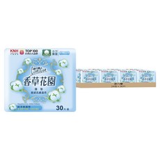 康乃馨 香草花園護墊 美國棉 無香, 15cm, 30片, 24包