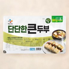 행복한콩 단단한 큰두부, 800g, 3개