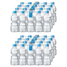 팔도 뽀로로 샘물 무라벨, 260ml, 40개