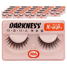 Darkness 假睫毛 X up6, 單一顏色, 20個