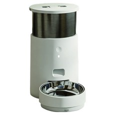 鳥語花香 寵物智能餵食器light 雲朵白 304不鏽鋼碗, 1個