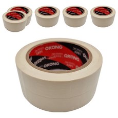 오공 마스킹테이프 25mm x 40m, 12개