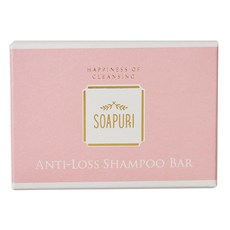 솝퓨리 안티로스 약산성 샴푸바 헤어비누 + 거품망, 100g, 1개