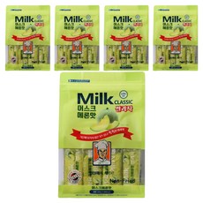밀크클래식쌀과자 머스크메론맛, 240g, 5개